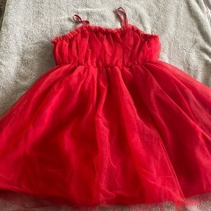 Target Red Tulle Dress